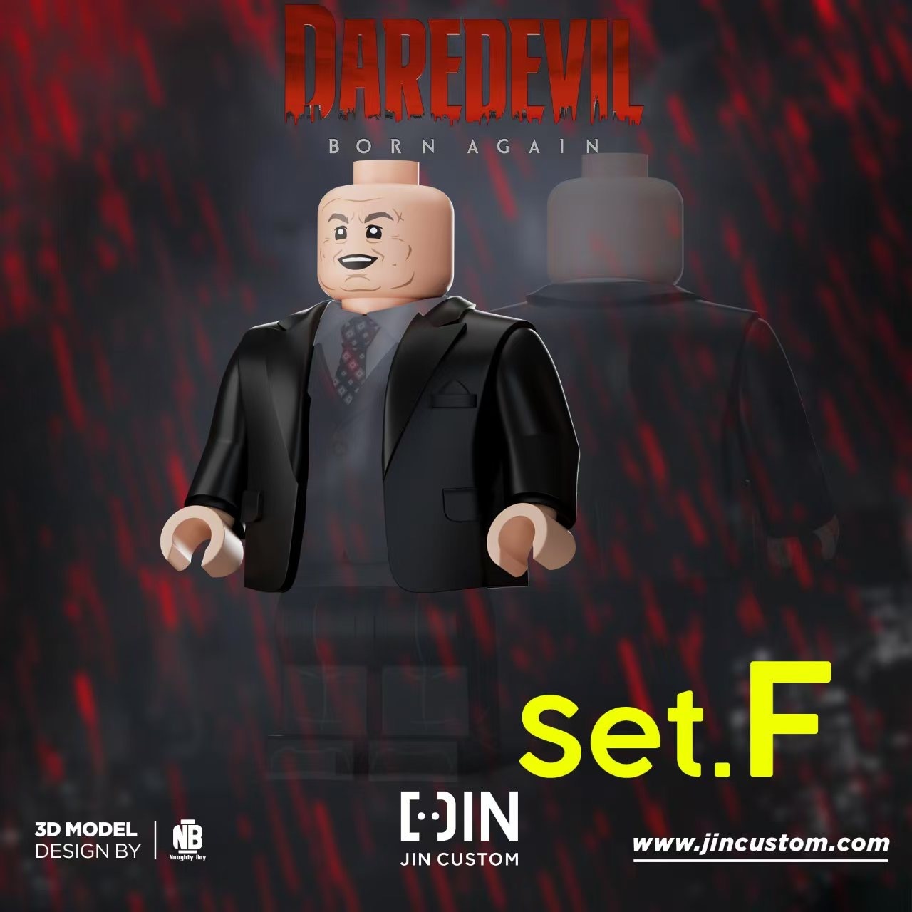 [Jin Custom][Preorder] Kingpin Season 2 - Black Ver [PADprinted]