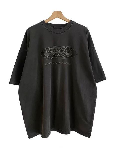 OverSize洗水英文字短袖Tee T5799