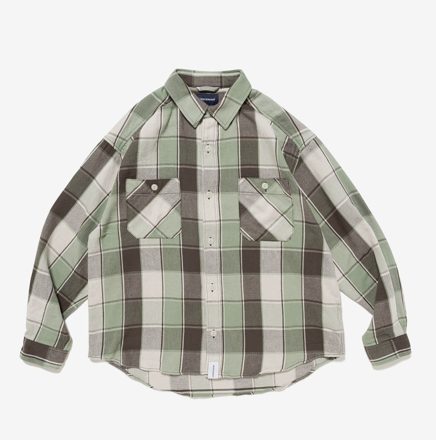 [現貨] DESCENDANT SS26 VANNING PLAID LS SHIRT | 3 COLOURS