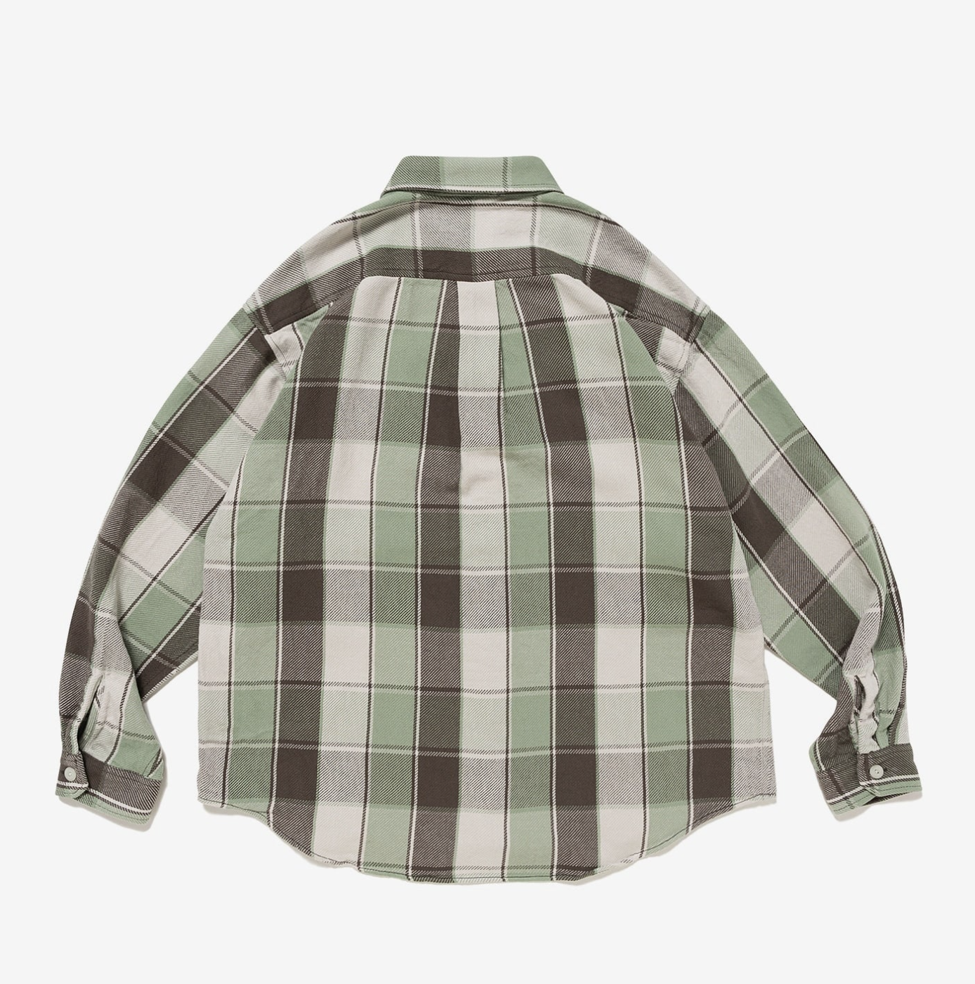 DESCENDANT SS26 VANNING PLAID LS SHIRT