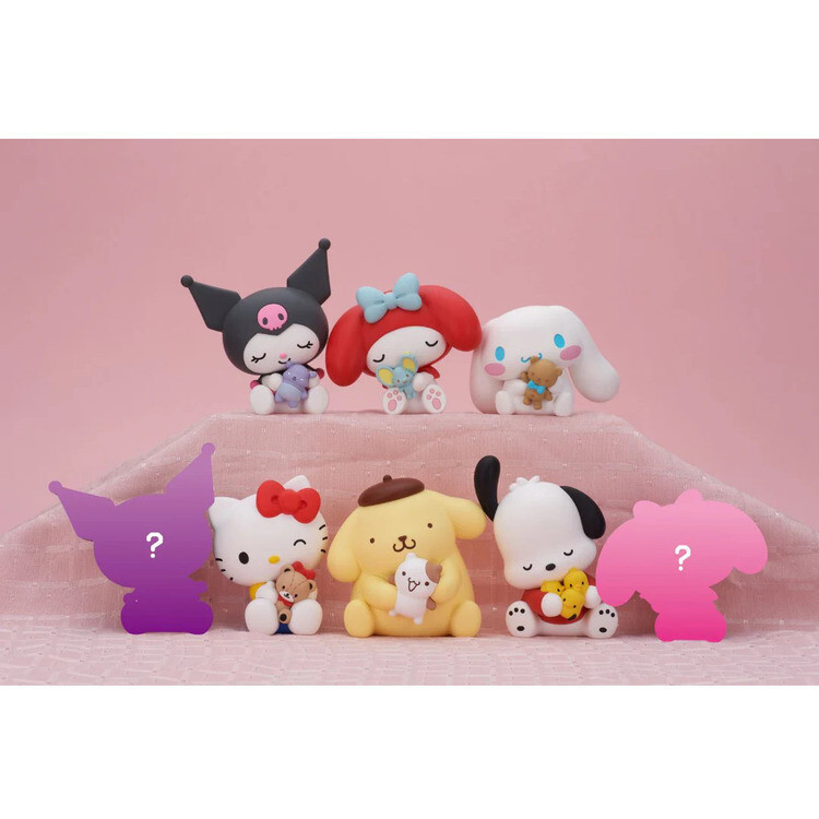 T-ARTS 三麗鷗PERIHAPI!系列倚肩睡眠公仔 盒玩 盲盒 (全6+2隱藏款)
