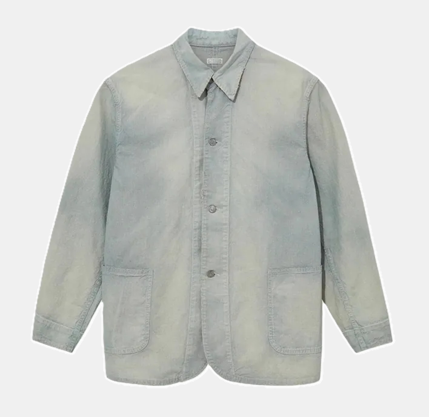 LAST PCS: A.PRESSE INDIGO PIN CHECK COVERALL (25SAP-01-27H) - SIZE 2 PRE ORDER ITEM (預訂中)