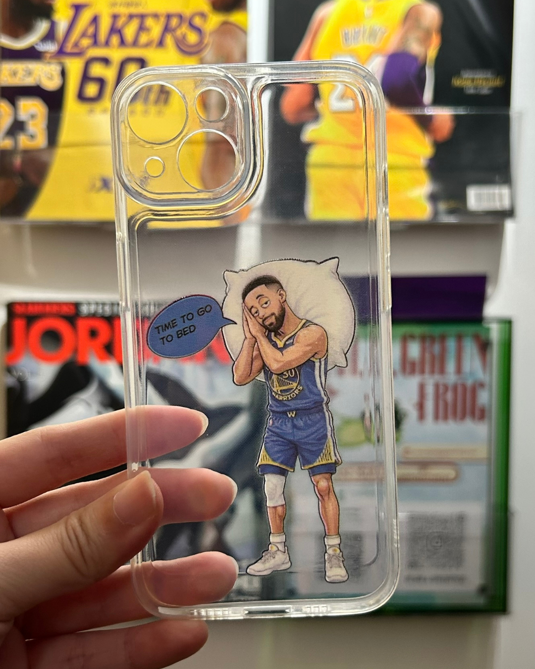 Steph Curry "Time to go to bed" 手機殼