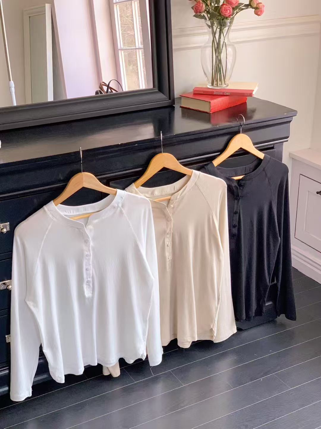 GI6028 簡約亨利領軟綿上衣