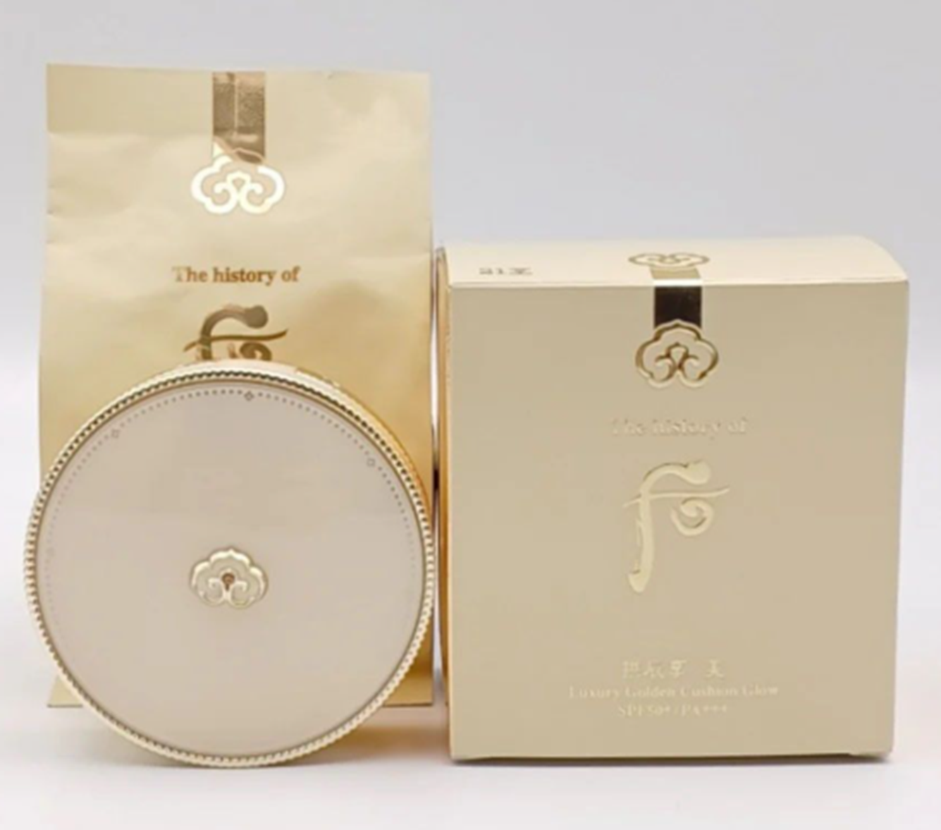 XU016 后 - 拱辰享 美 #21 奢華黃金氣墊粉底 13g+13g (Refill) SPF50+/PA+++ Exp: 2028.03