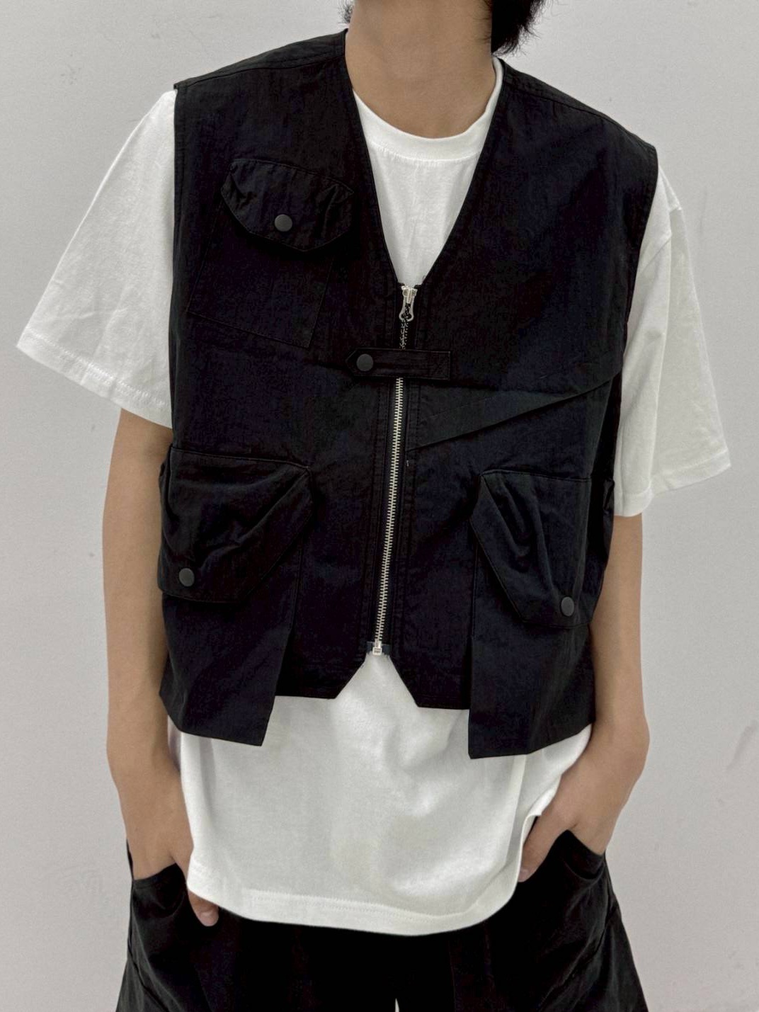 (韓國獨家特價)多功能造型背心外套