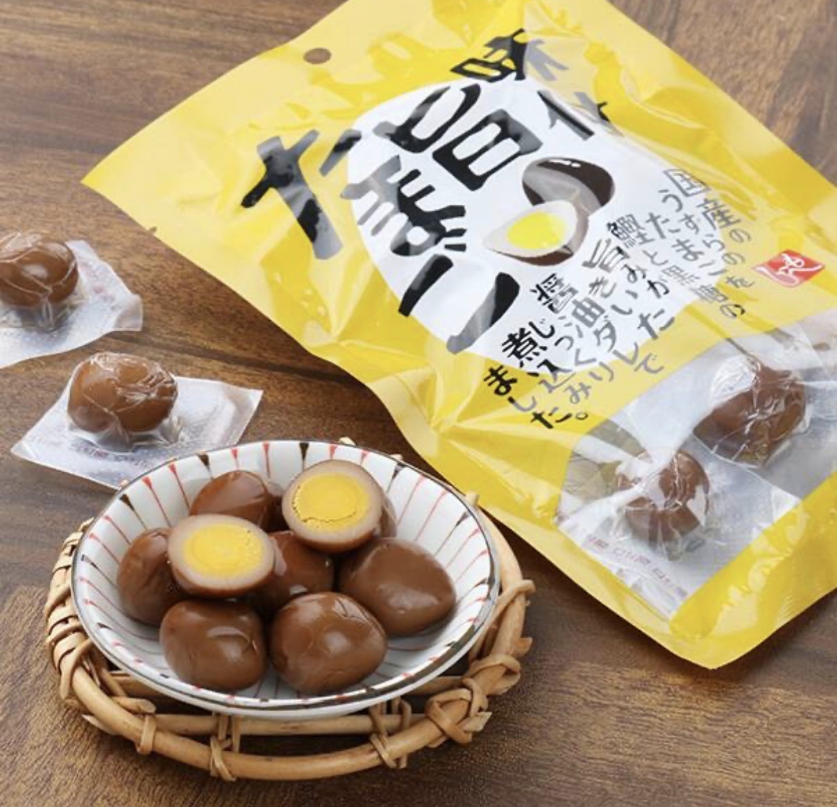 【季節限定】JP 藻鹽醬油兩味味付鵪鶉蛋 26個 4740 TK260404