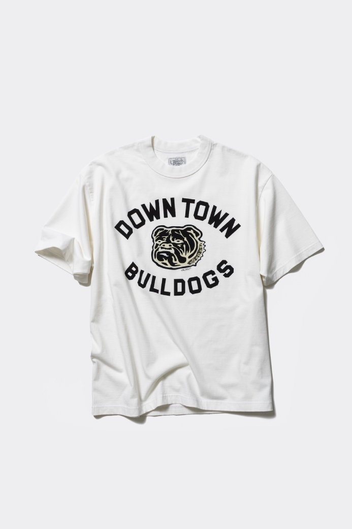 Unlikely AUTHENTIC GRAPHIC TEE "BULLDOGS"
