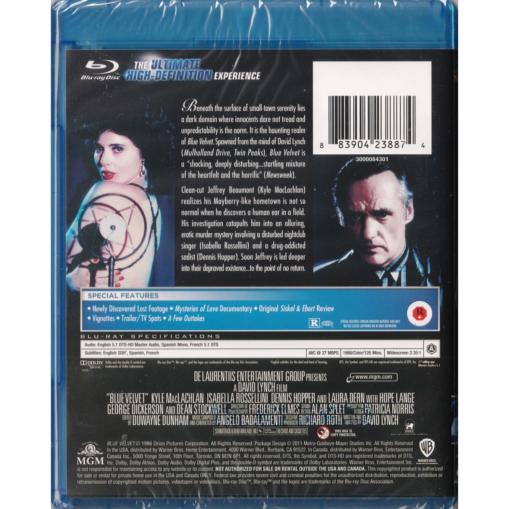 藍色夜合花 (1986) (Blu-ray) (美國版)