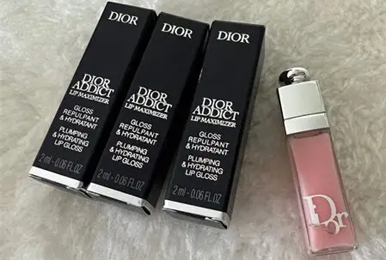 XU037 Dior Addict Lip Maximizer 001 Pink 2ml 唇蜜 #001 (有盒) Exp: 2028.04
