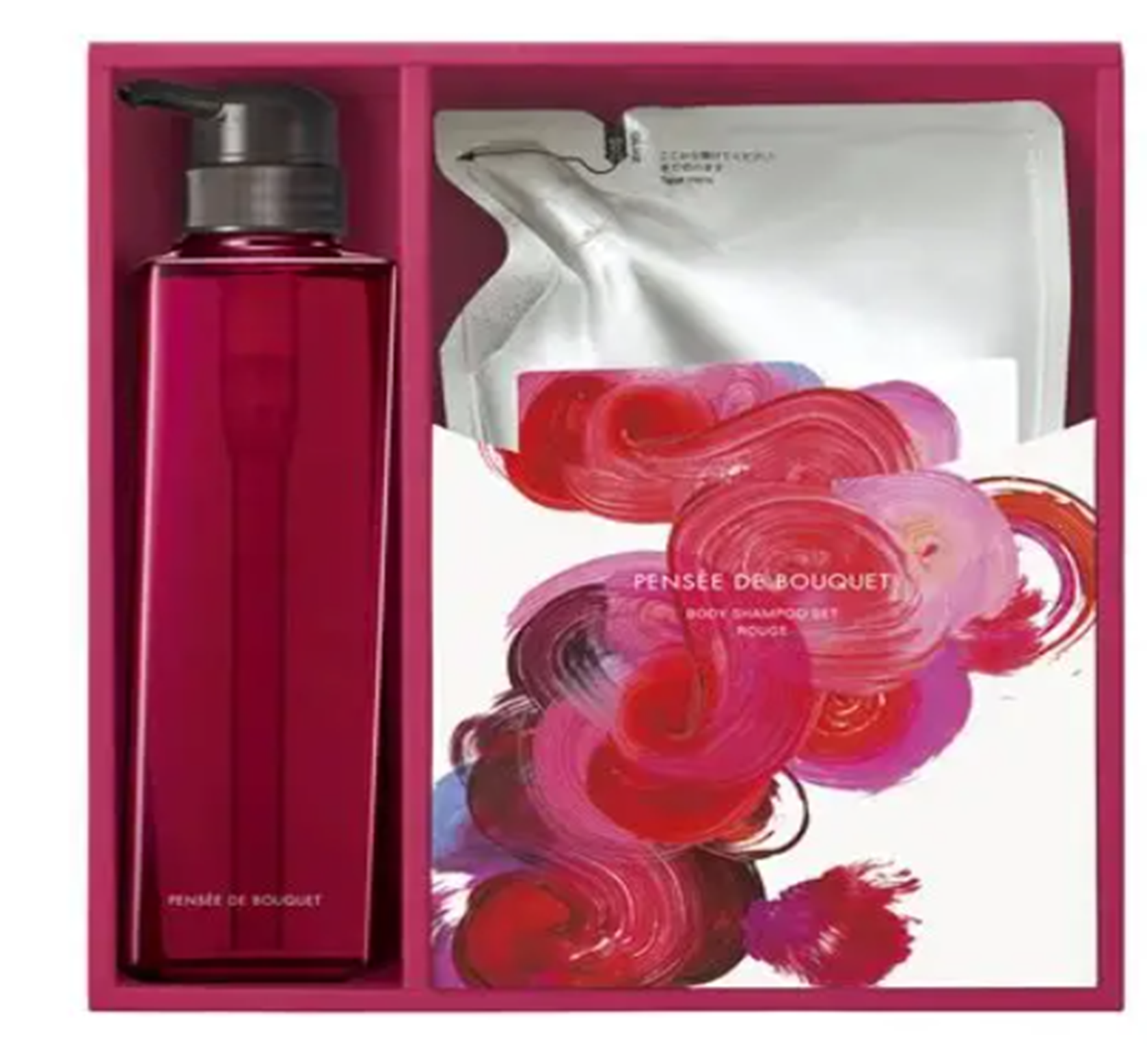 XU040 日本POLA 玫瑰沐浴露500ml+470ml替換套裝 Exp: 2028.01