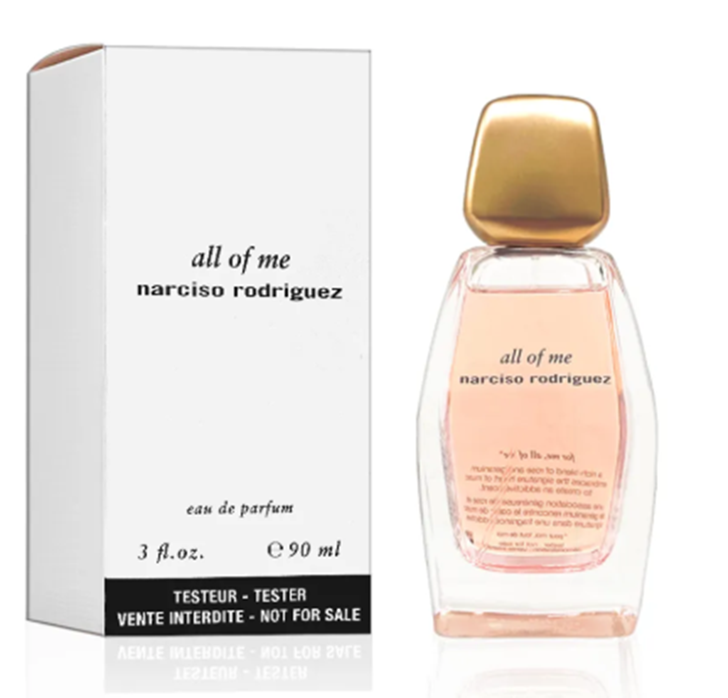 XU051 Narciso All of me 傾我香精 90ml Tester Exp: 2028.11