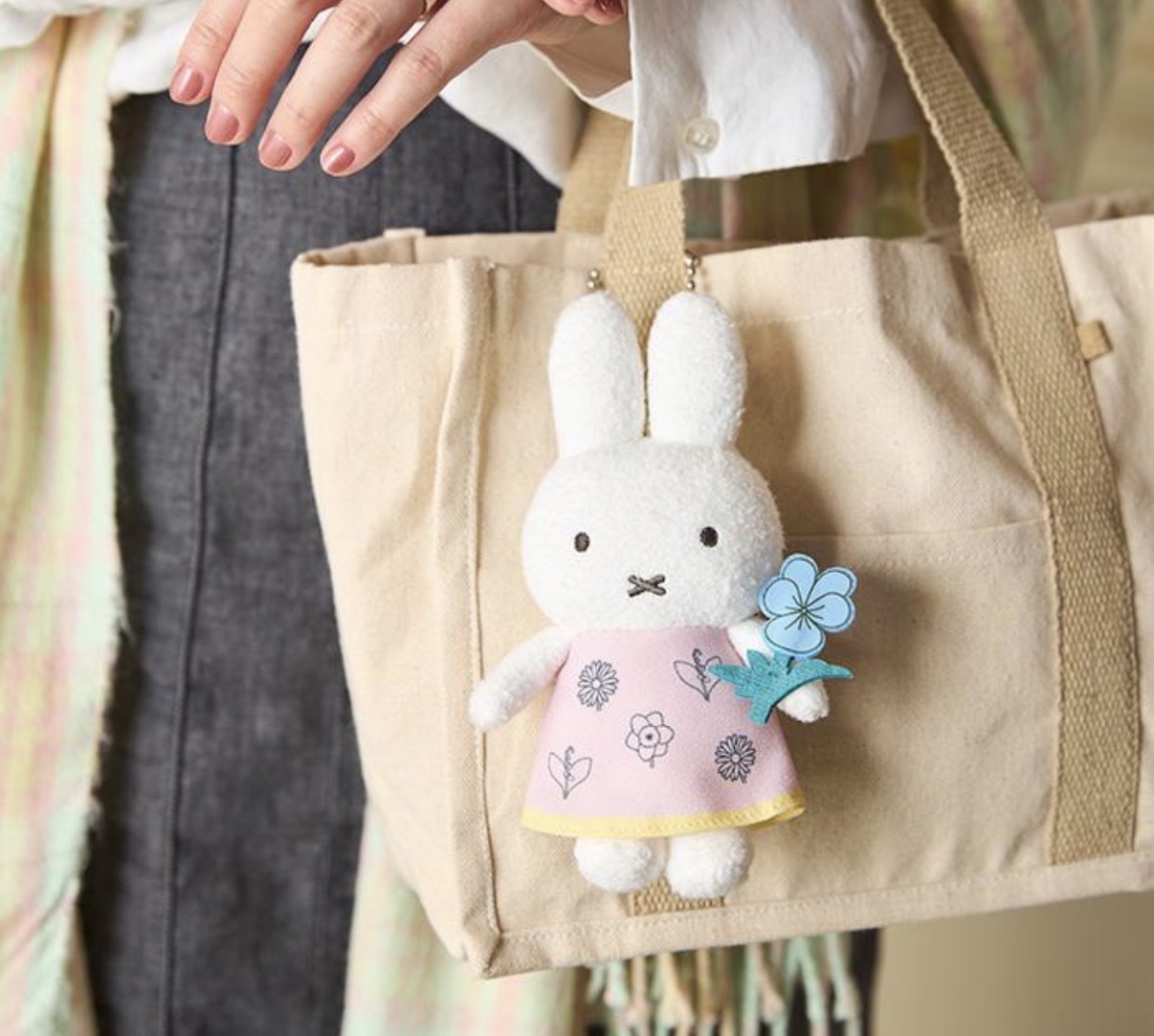 【最新發售】JP Miffy 花花裙公仔吊飾 S 8775 TK260404