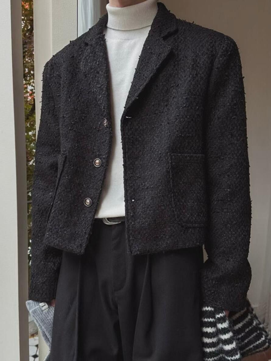 暗格紋西裝褸 MALENKII-184JK