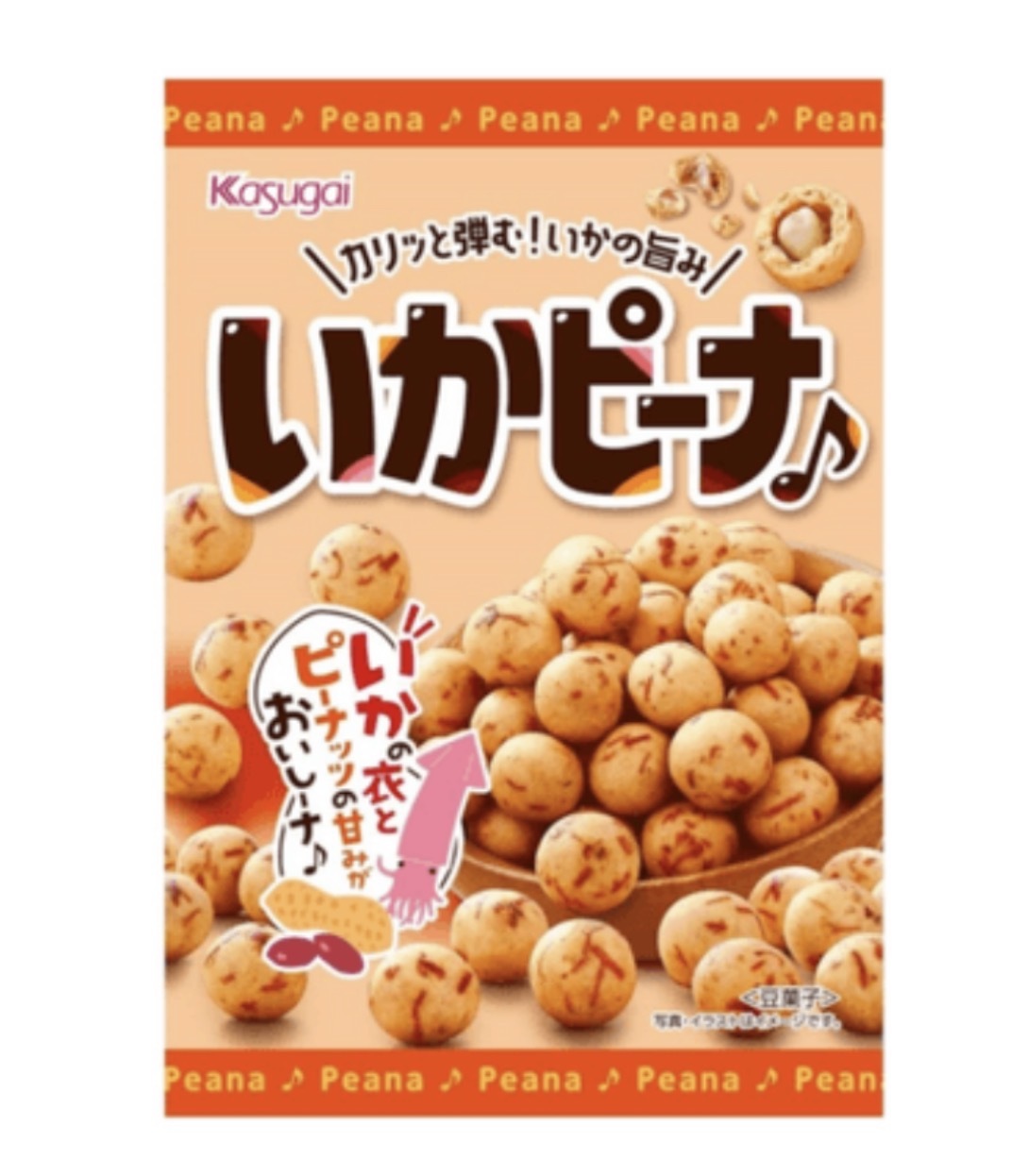 JP 魷魚脆皮花生 89g 4916 TK260404