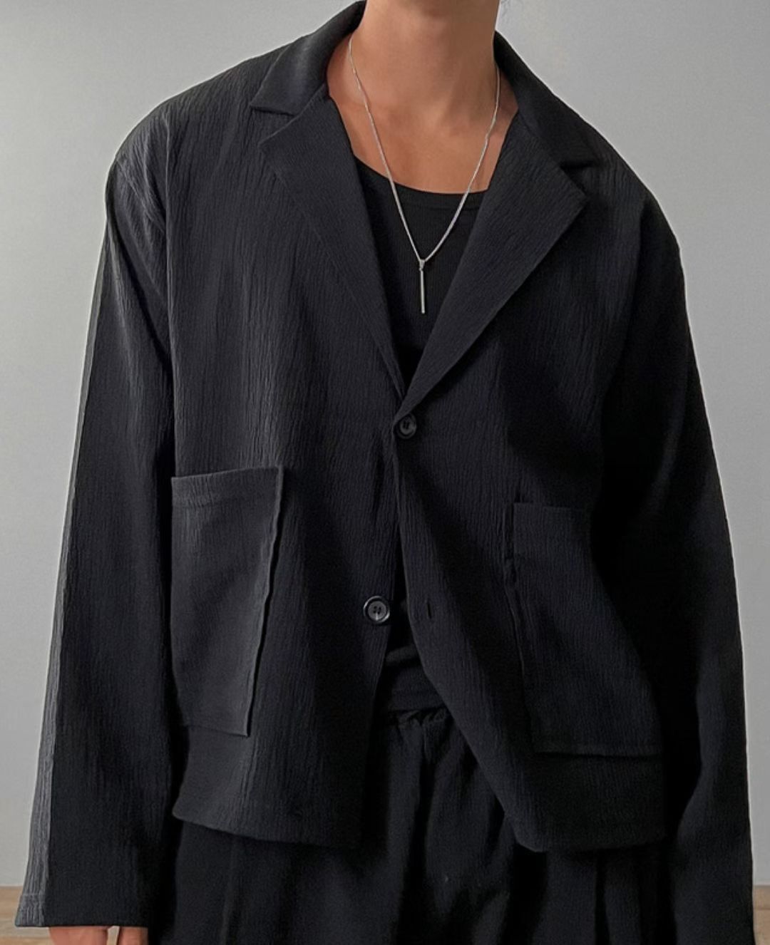 淨色西裝褸 MALENKII-003S