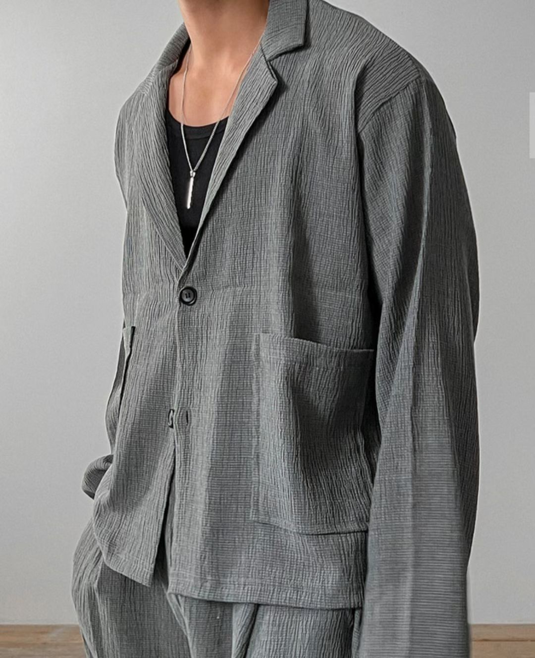 淨色西裝褸 MALENKII-003S