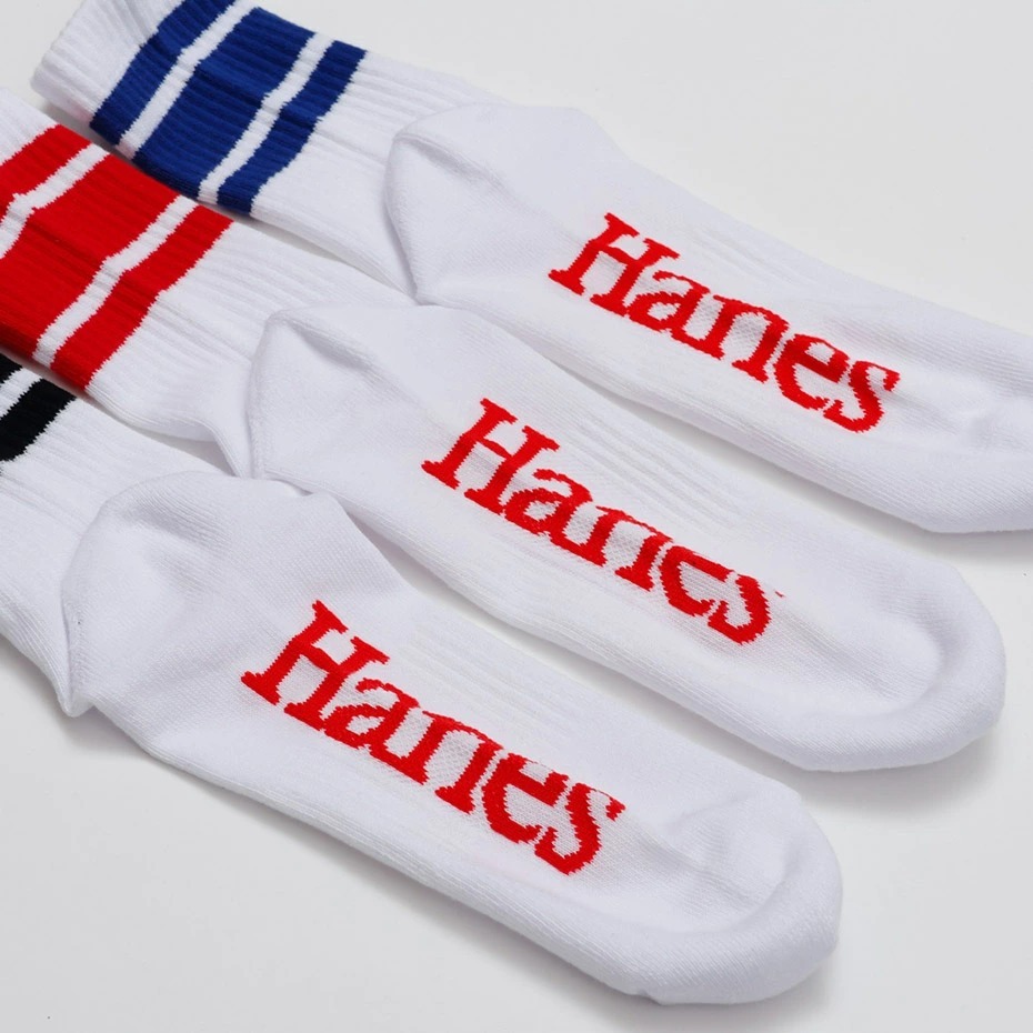 日本 Hanes Crew Socks Pack [HMSCC001]