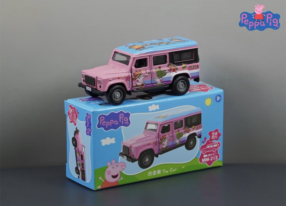 香港合金車/迴力車 - Peppa Pig 吉普車