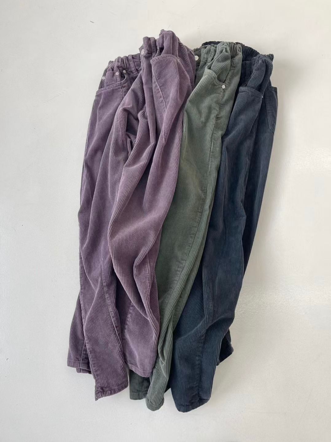 燈心絨Balloon Pants P2195