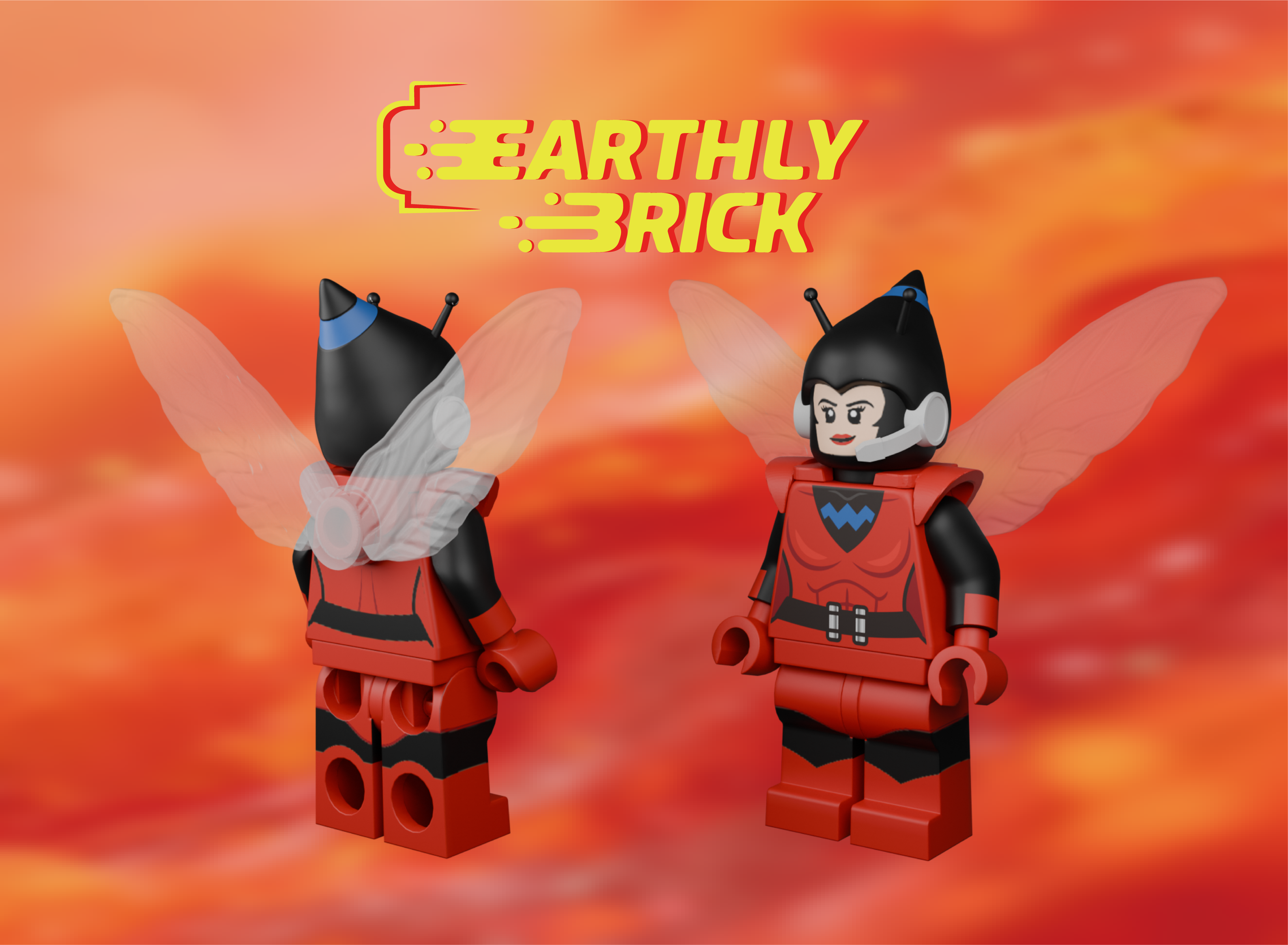 【預訂】【Earthly brick】黃蜂女
