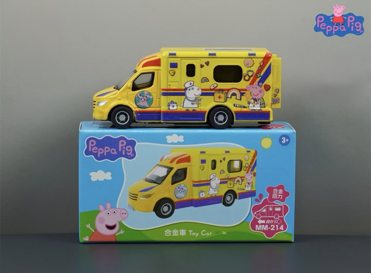 香港合金車/迴力車 - Peppa Pig 救護車