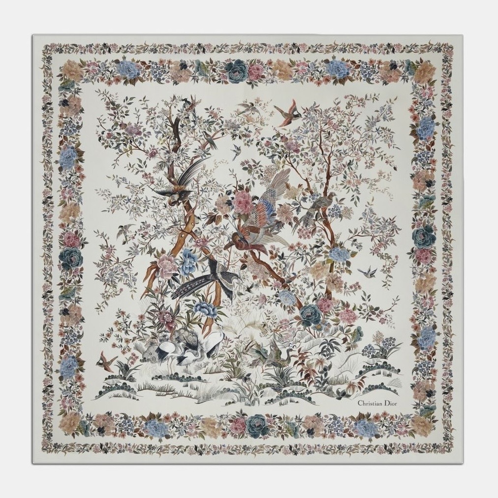 Outlet Dior 90 Square Scarf