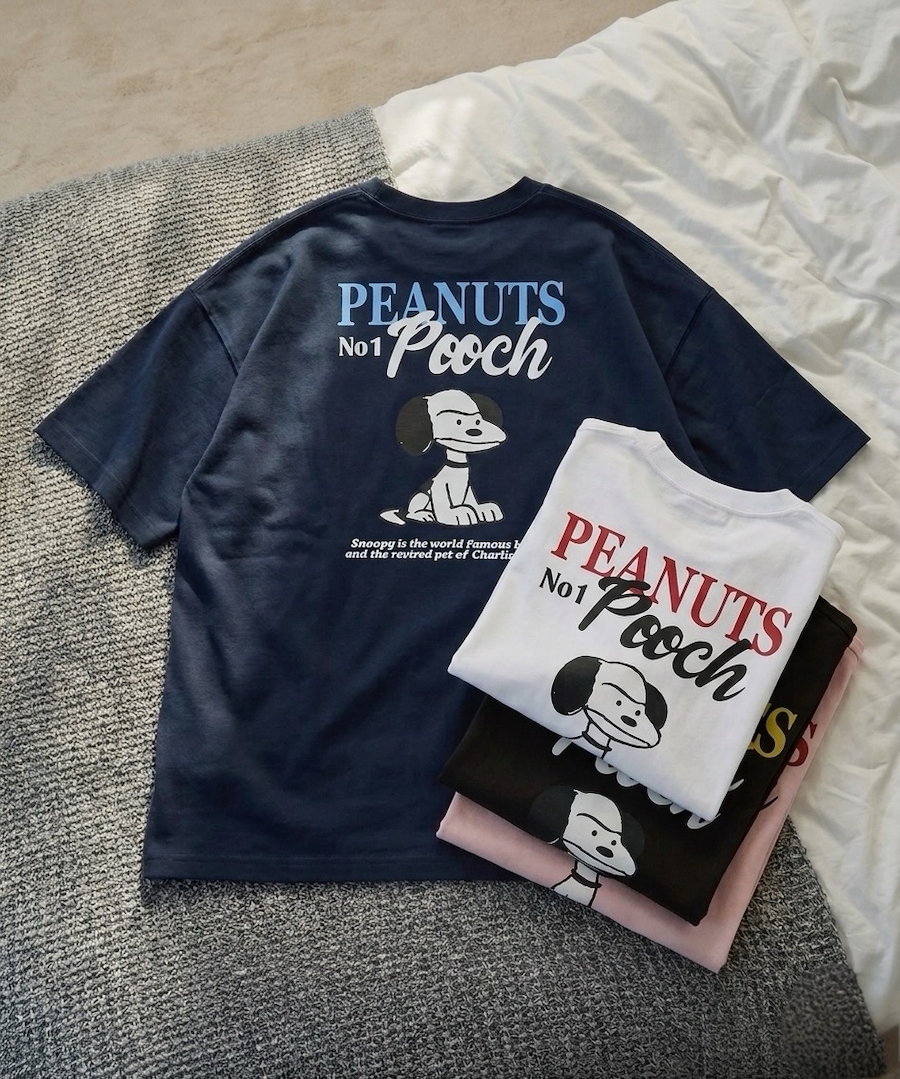 |🇯🇵限定 |PEANUTS 聯名款 1950s 復刻版 SNOOPY 短tee