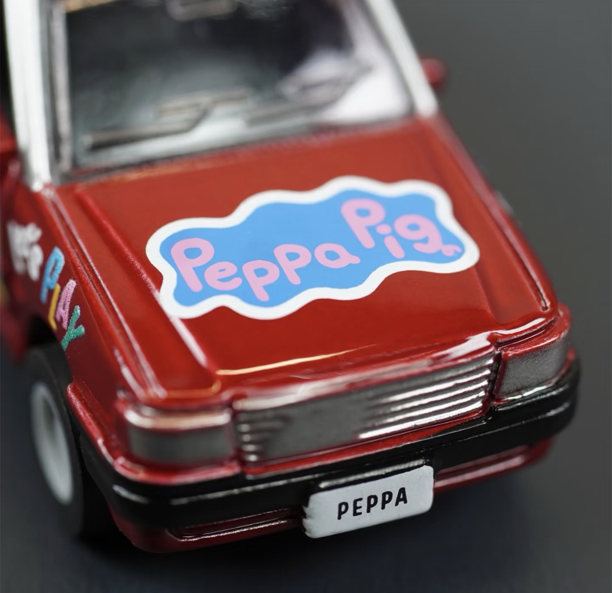 香港合金車/迴力車 - Peppa Pig 香港的士