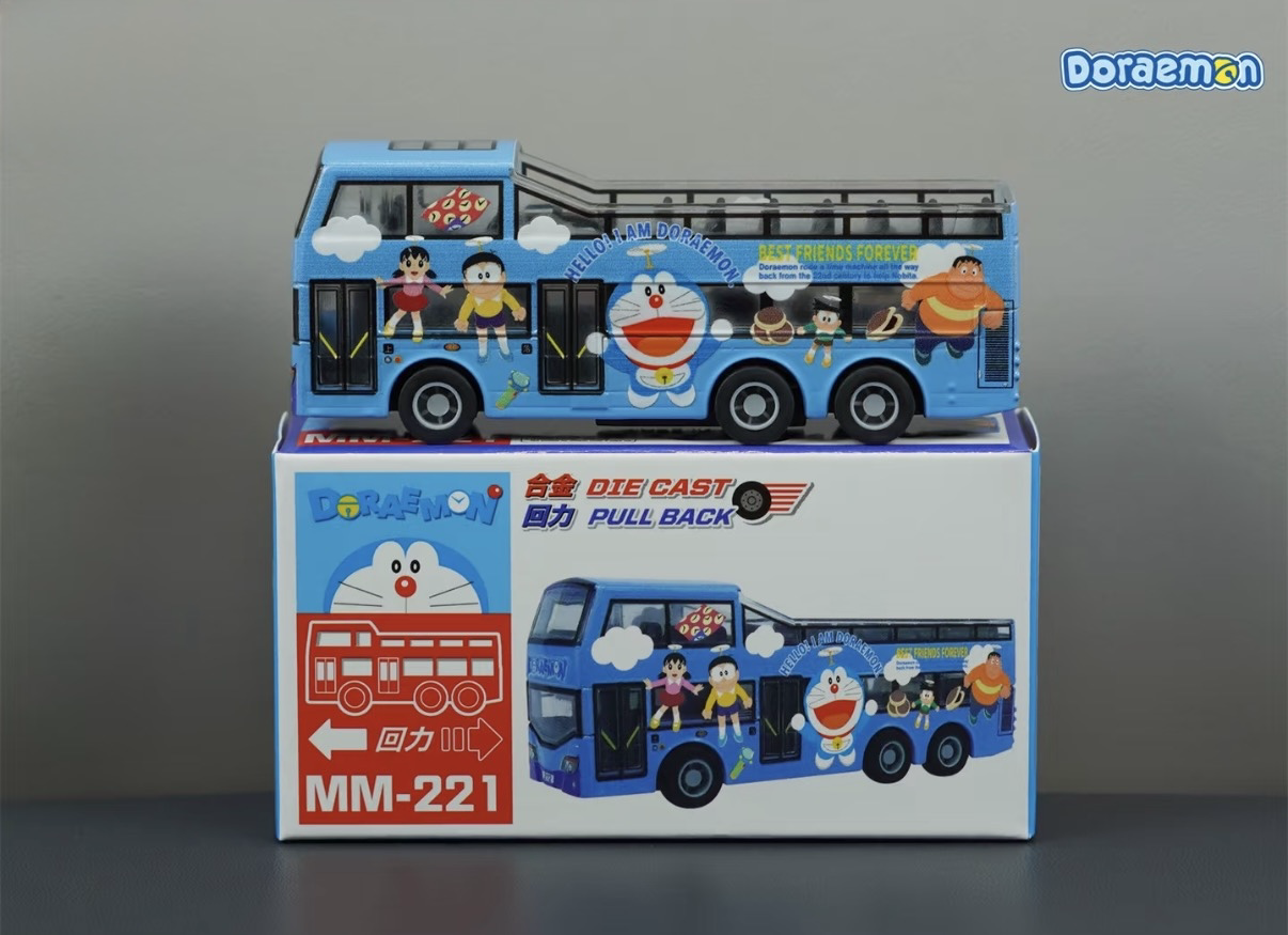 香港合金車/迴力車 - 多啦A夢 觀光巴士