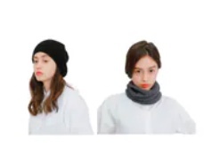 加購品-黑色能量鍺紗圍脖+白色能量鍺紗圍脖