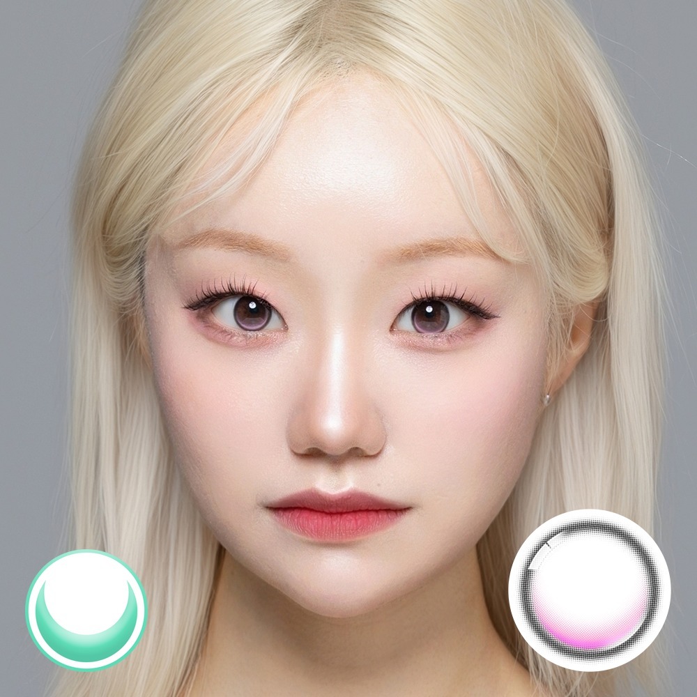 [散光] Lenbling Eye Only 1 Month Glomi｜月拋散光彩妝隱形眼鏡｜每盒2片