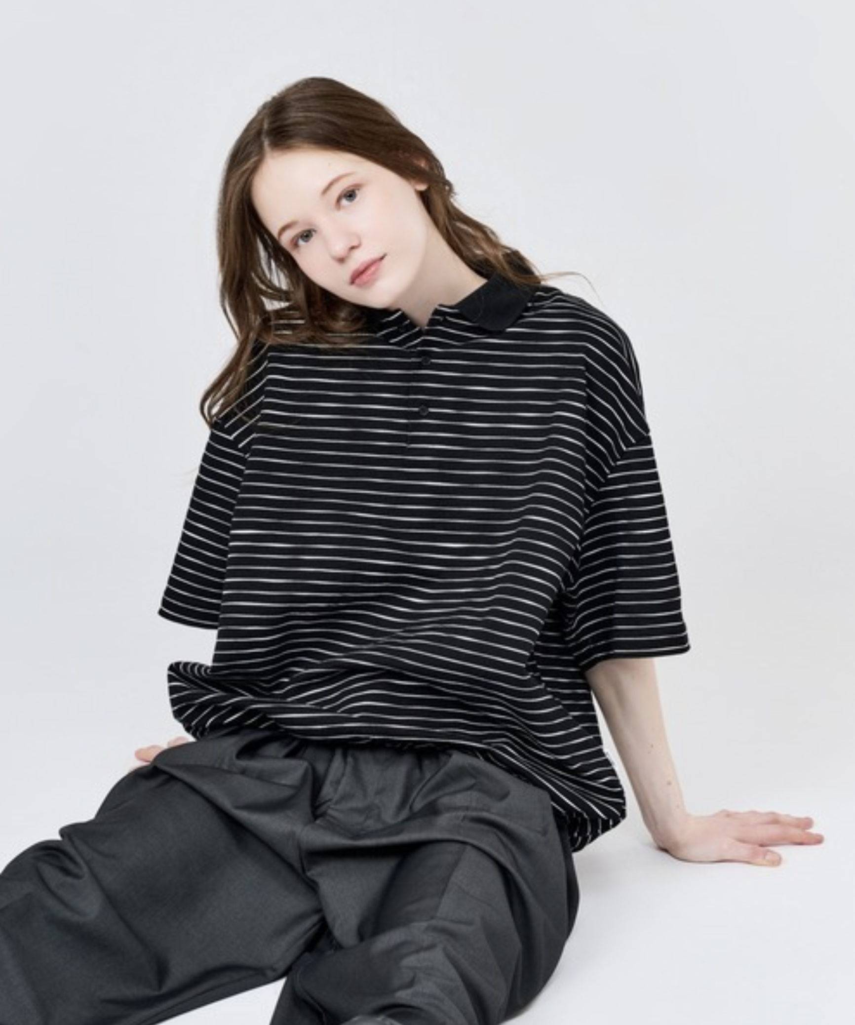 預訂 | WETTEMPT SKETCH BORDER S/S POLO 條紋短袖