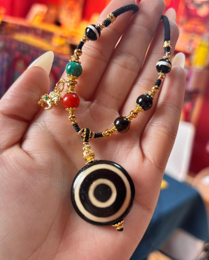 AB260404-Y22-紮基拉姆項鍊(需客人留姓名，出生年月日)(一對一大佛寺添磚加瓦增福增壽)(預計5月尾到貨)(只限尖沙咀門市自取不包郵)