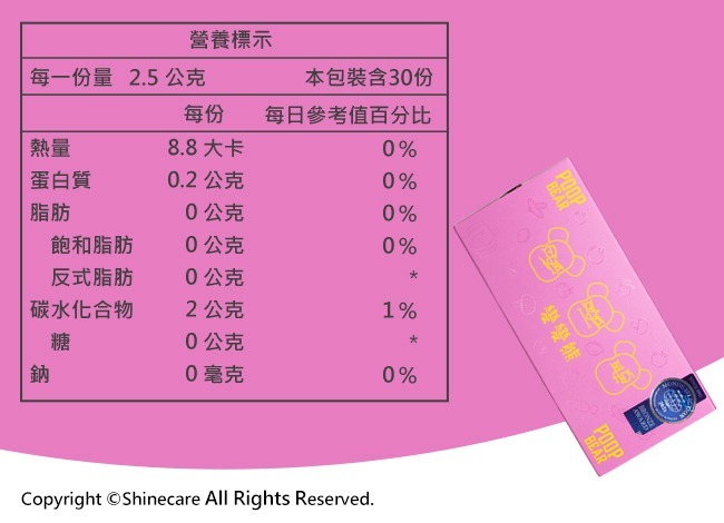 XU059 K.C WINWIN 變變熊 酵素軟糖 (30包/盒)  Exp: 2027.04