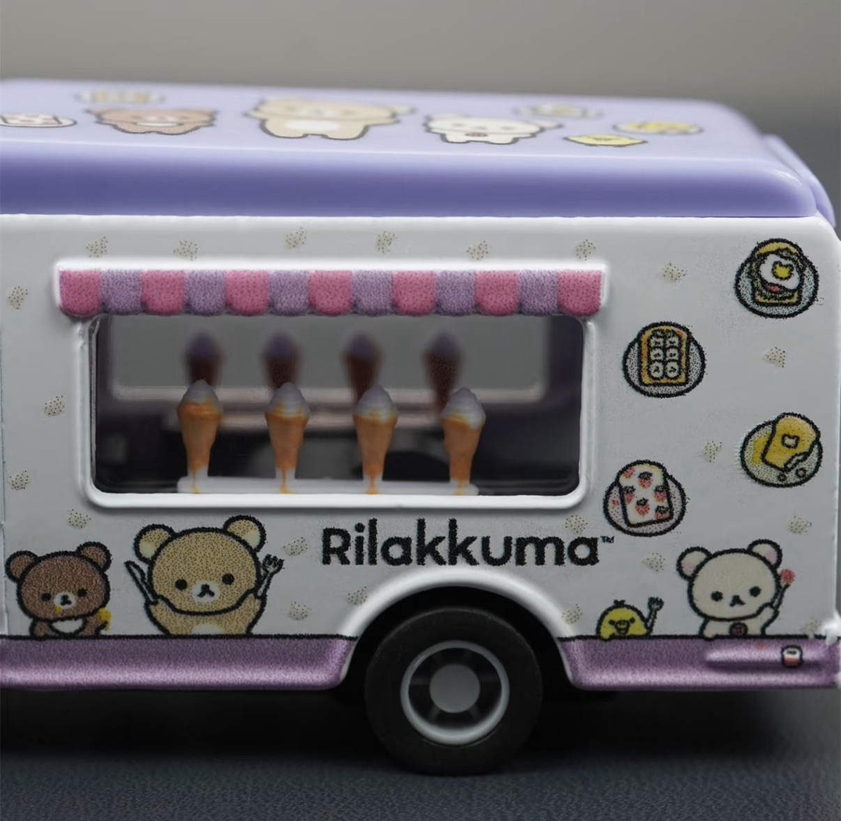 香港合金車/迴力車 - 鬆弛熊 雪糕車