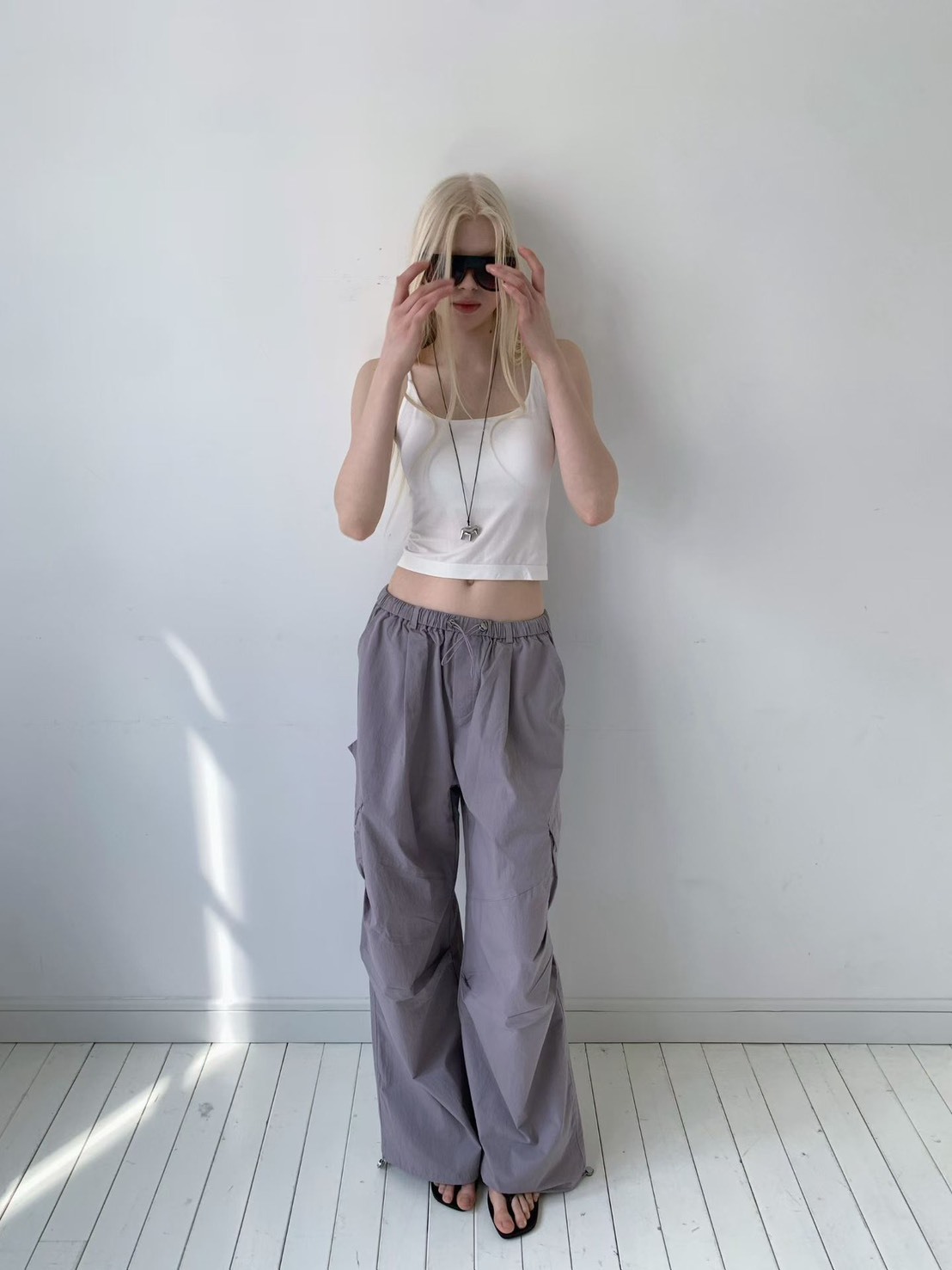 低領吊帶短BRA TOP