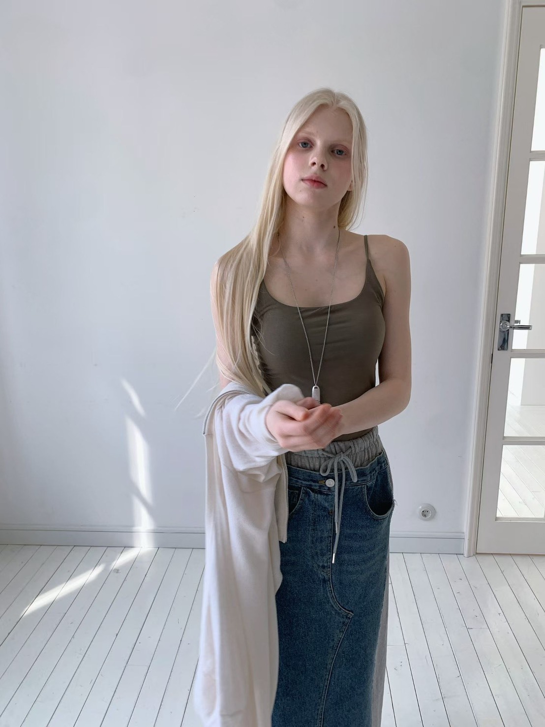 低領吊帶短BRA TOP