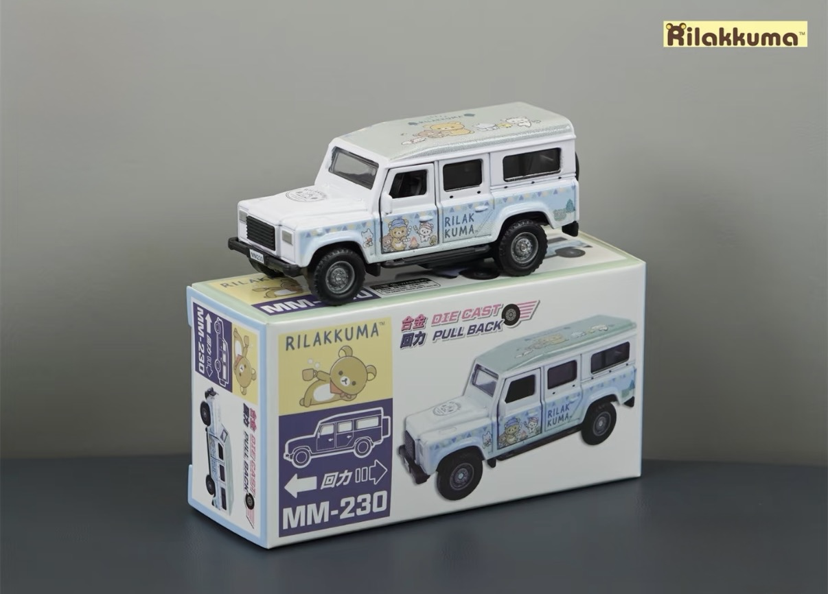 香港合金車/迴力車 - 鬆弛熊 吉普車