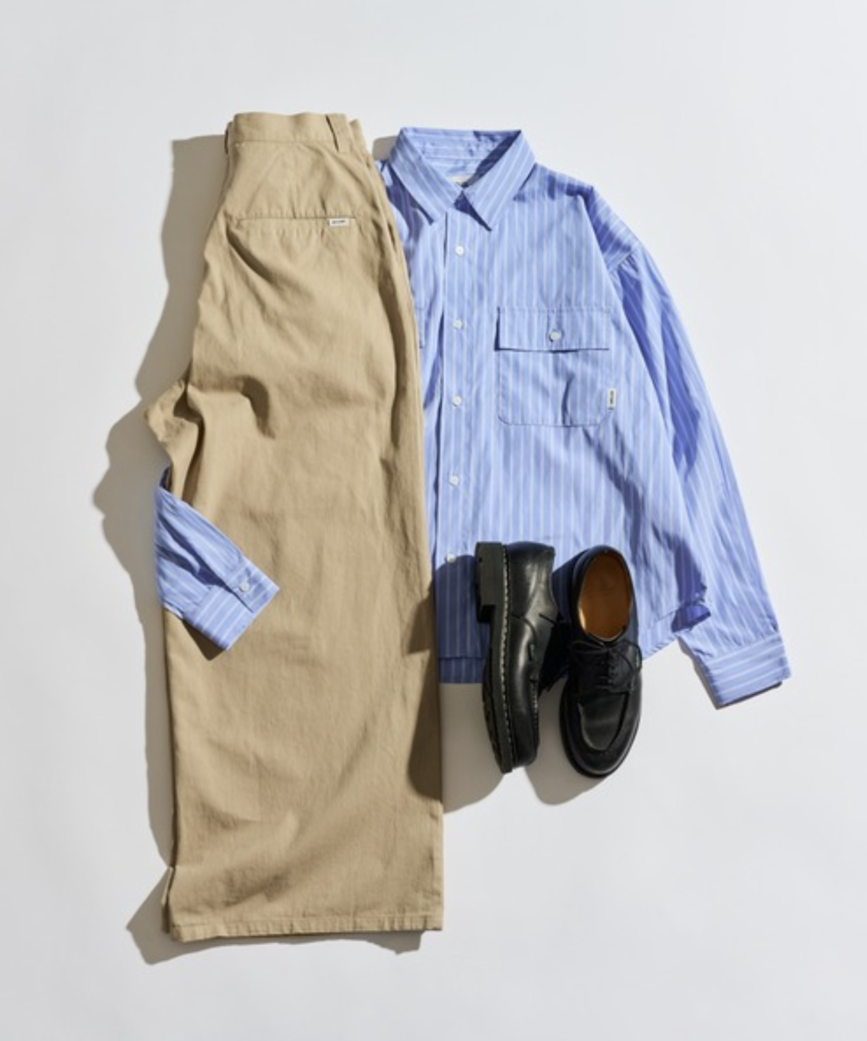 預訂 | WETTEMPT 1 TUCK CHINO SLACKS 單摺 斜紋布