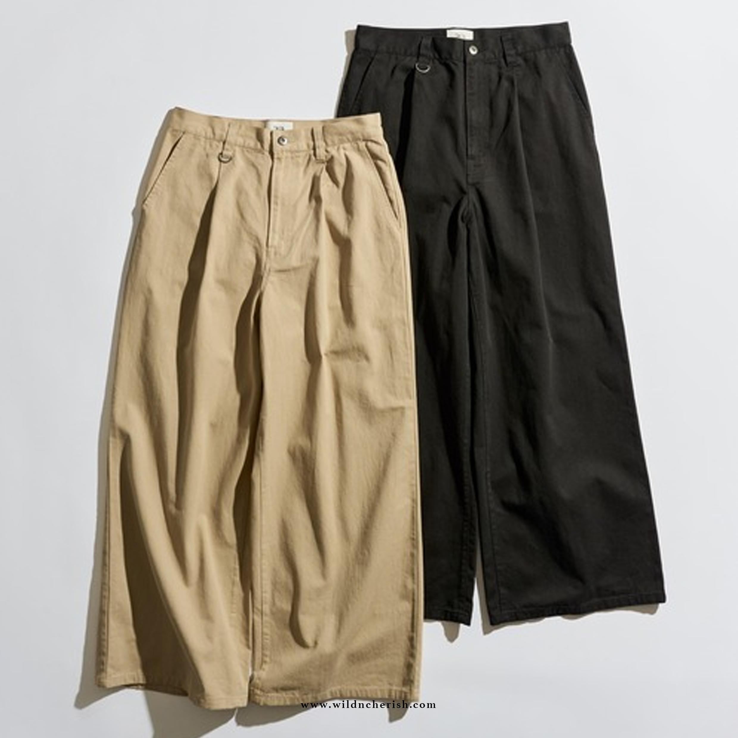 預訂 | WETTEMPT 1 TUCK CHINO SLACKS 單摺 斜紋布