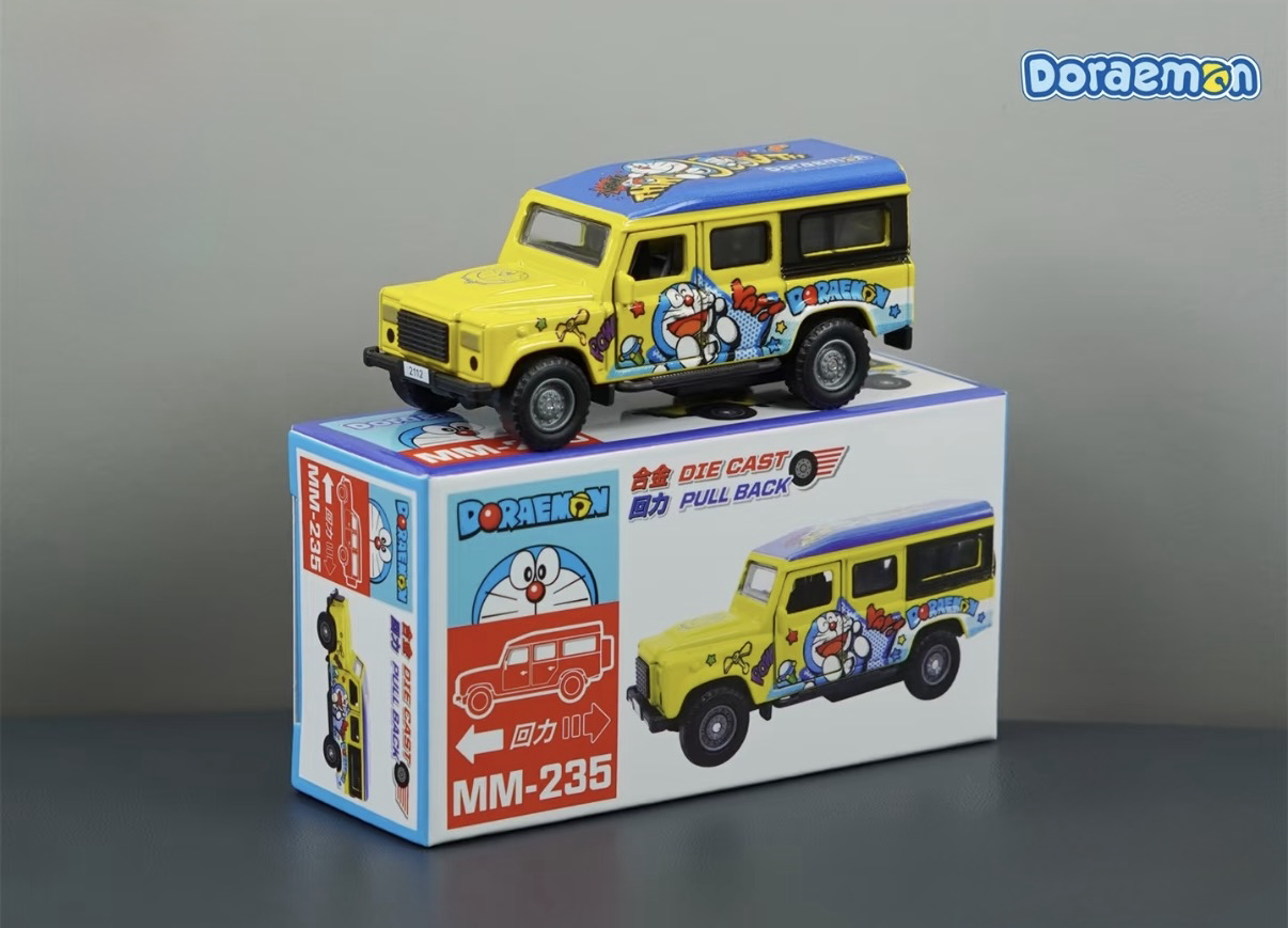 香港合金車/迴力車 - 多啦A夢 吉普車