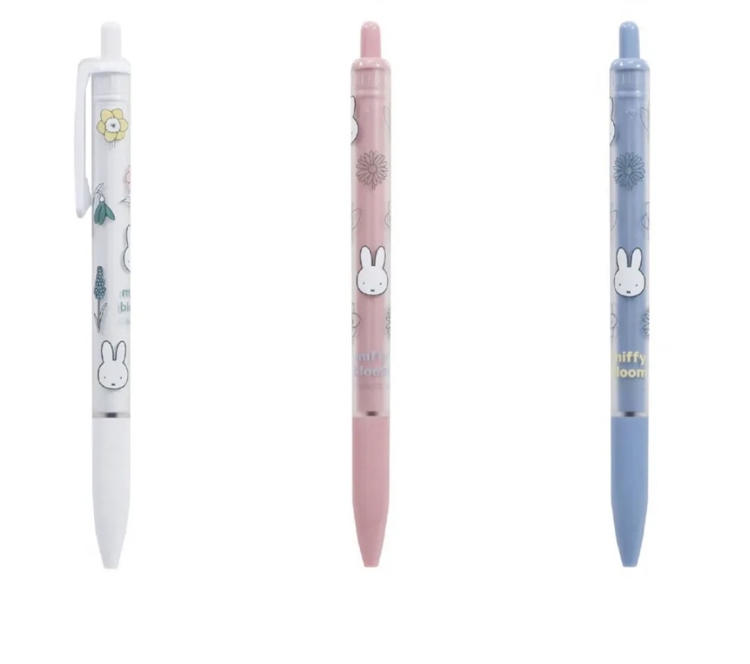 【最新發售】JP Miffy 花花單色黑色原子筆 4901 TK260404