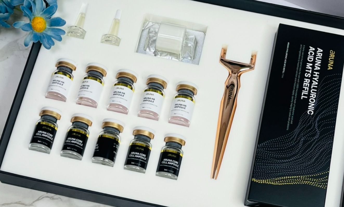 Aruna 玻尿酸微針熨斗+胎盤埋線 零瑕疵套裝 ($588/共4盒到手)