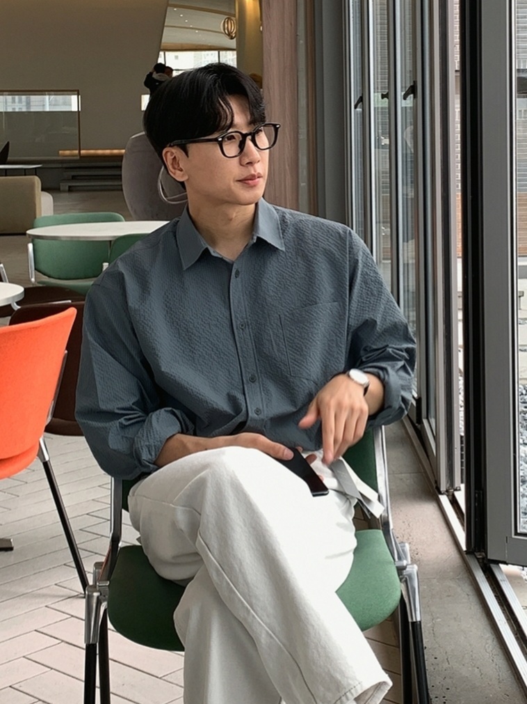 (韓國獨家特價)Dare 泡泡紗襯衫