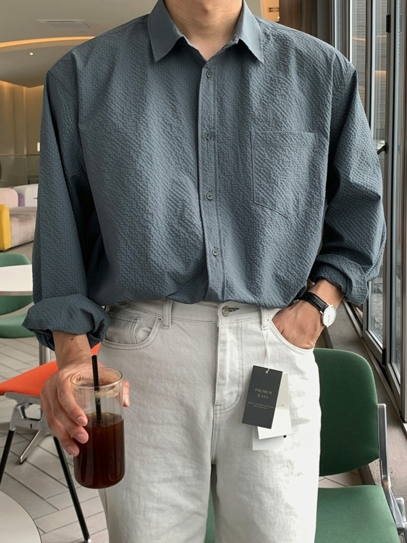 (韓國獨家特價)Dare 泡泡紗襯衫