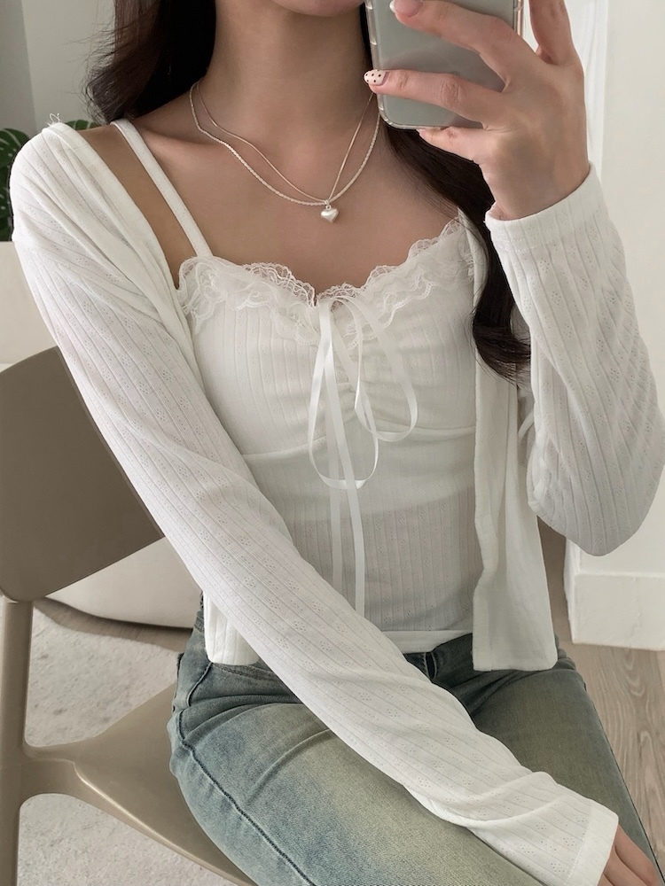 氣質雙層愛心項鍊