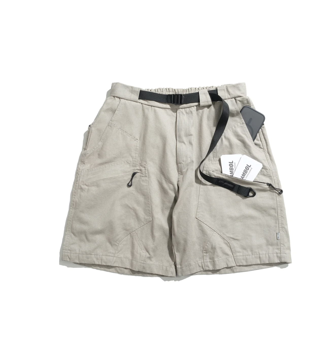 Octo Gambol S26-PR-S1/ Light Twill Utility Shorts (K Grey)
