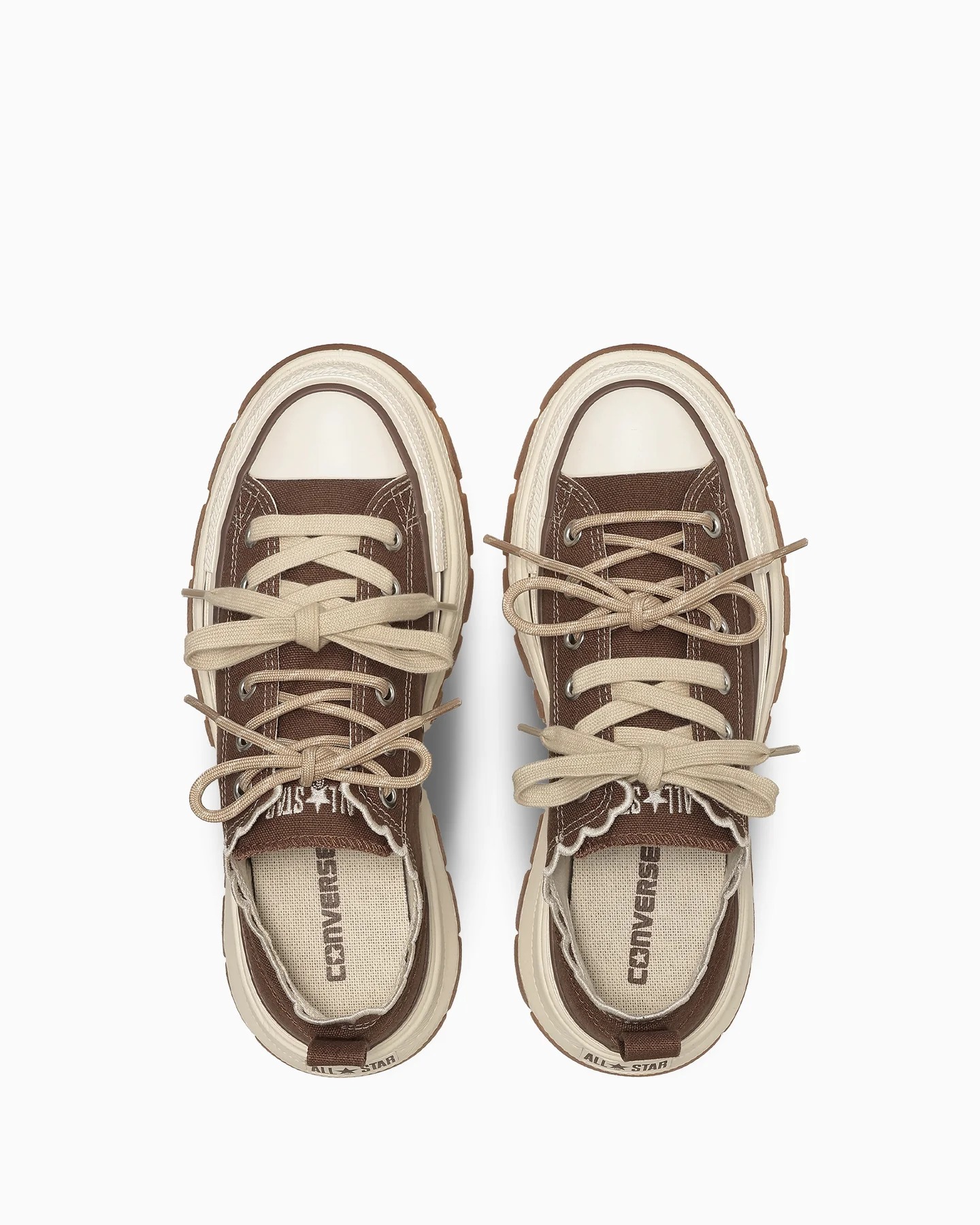 預購┃CONVERSE ALL STAR TREKWAVE LACEEDGE OX 厚底 低筒 捲邊 滾邊 鞋帶