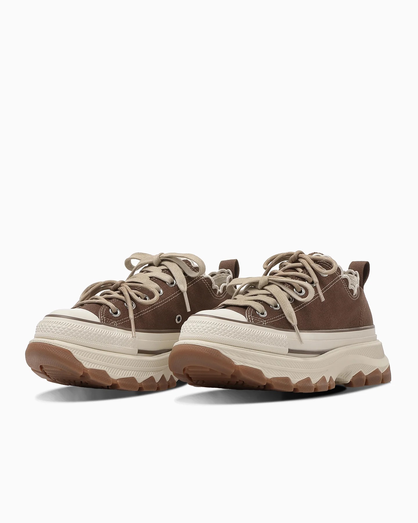 預購┃CONVERSE ALL STAR TREKWAVE LACEEDGE OX 厚底 低筒 捲邊 滾邊 鞋帶